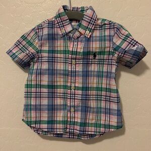 Ralph Lauren Pattern Polo Shirt 6m